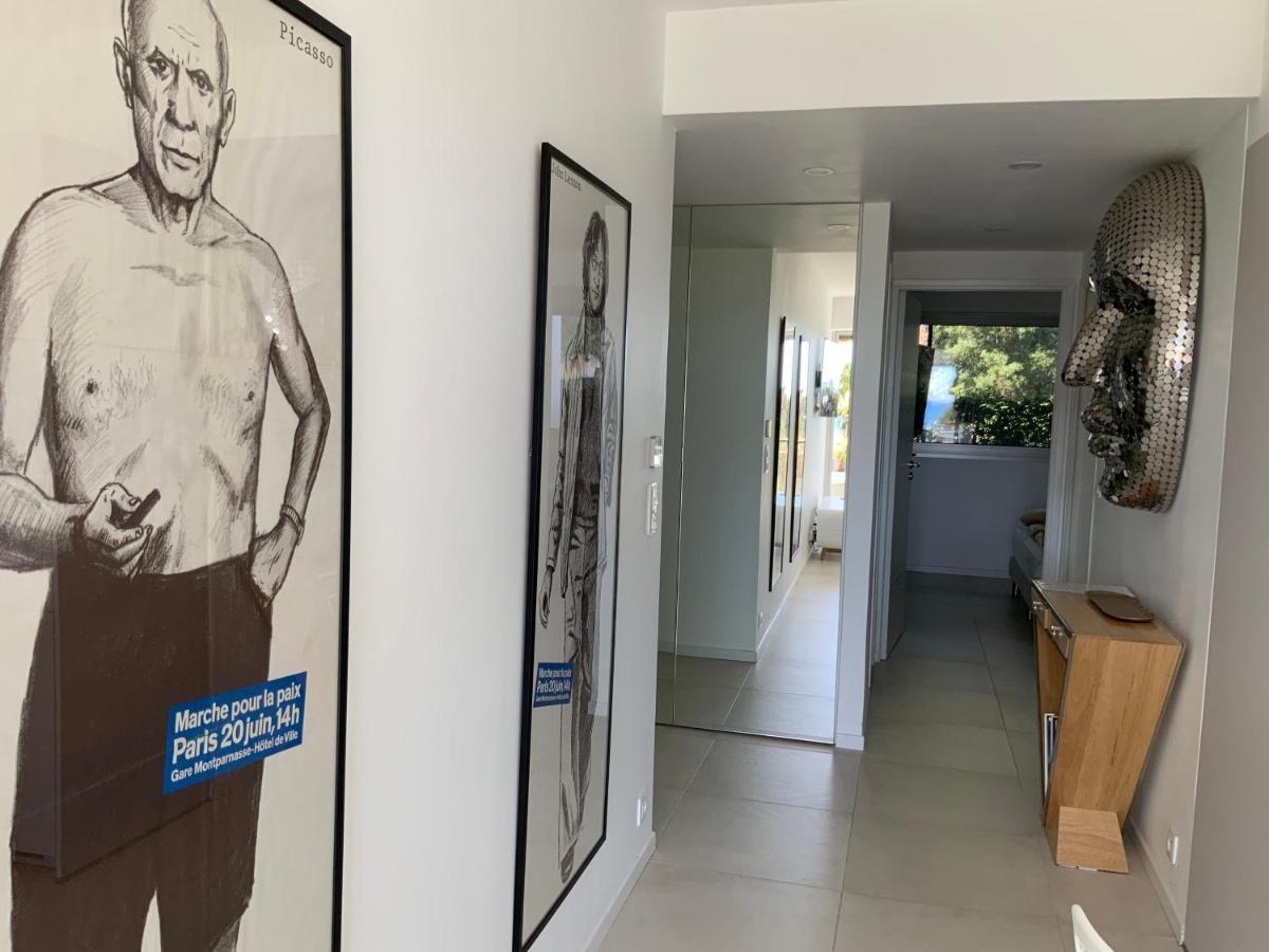 Appartement 2 Chambres Vue Mer Panoramique, Proche Croisette Cannes فالوريس المظهر الخارجي الصورة
