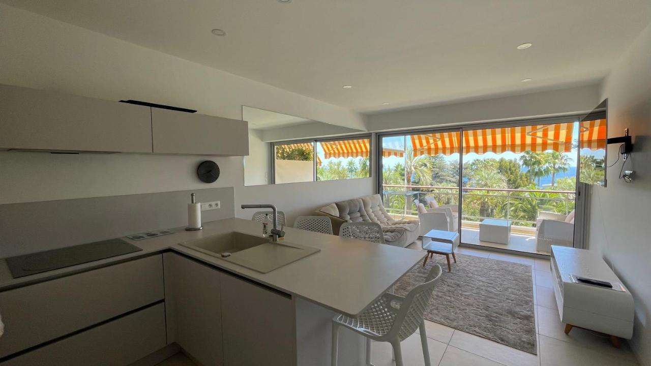 Appartement 2 Chambres Vue Mer Panoramique, Proche Croisette Cannes فالوريس المظهر الخارجي الصورة