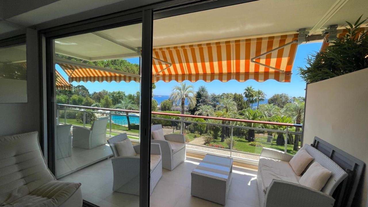 Appartement 2 Chambres Vue Mer Panoramique, Proche Croisette Cannes فالوريس المظهر الخارجي الصورة