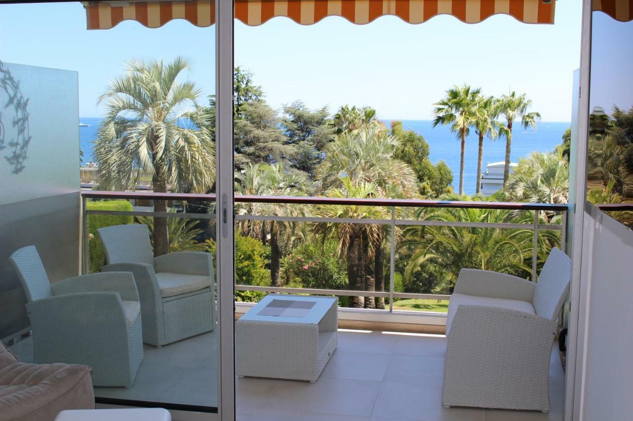 Appartement 2 Chambres Vue Mer Panoramique, Proche Croisette Cannes فالوريس المظهر الخارجي الصورة